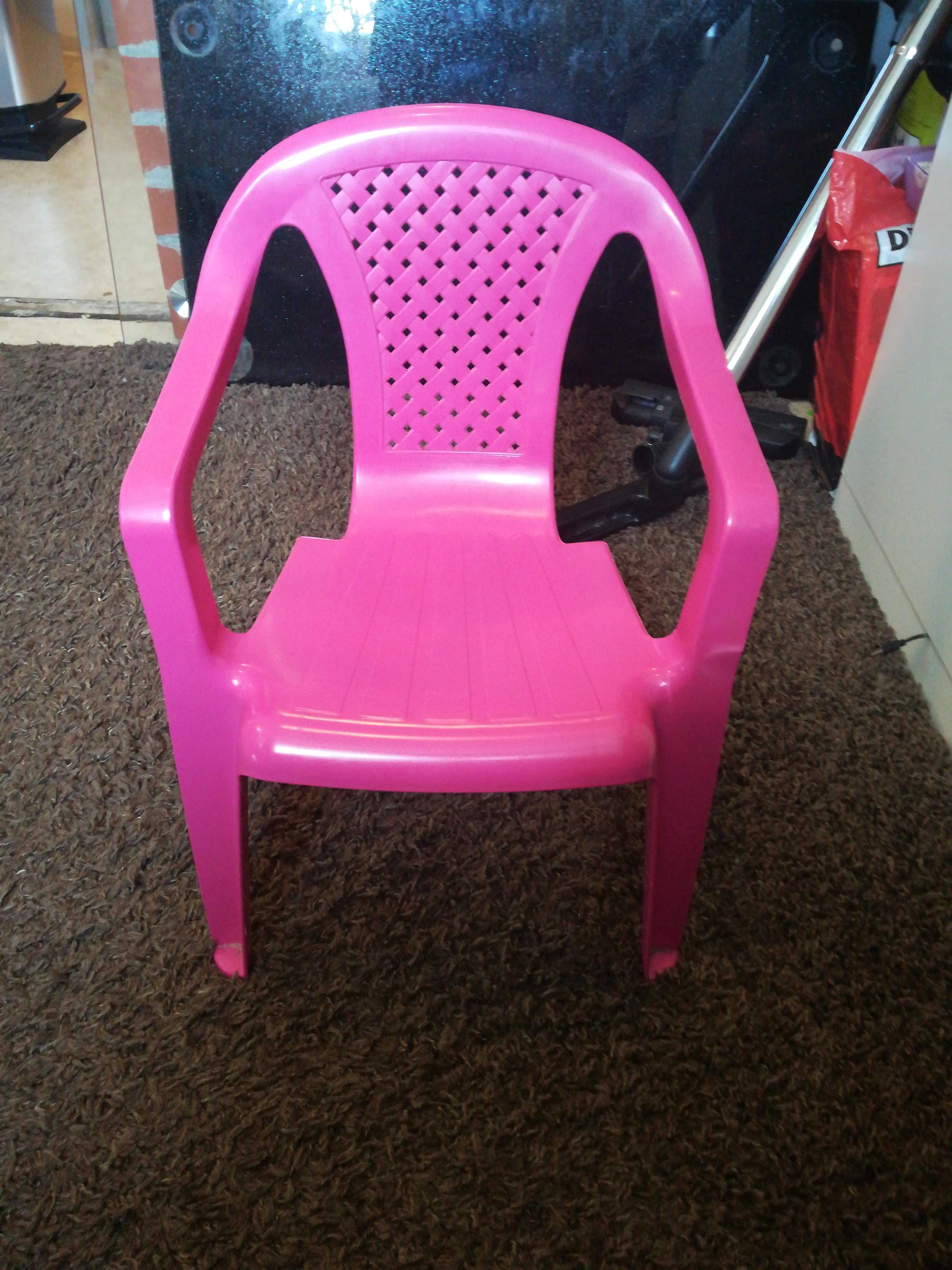 Kinder Gartenstuhl Rosa